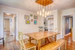 Formal dining area so everyone can eat together